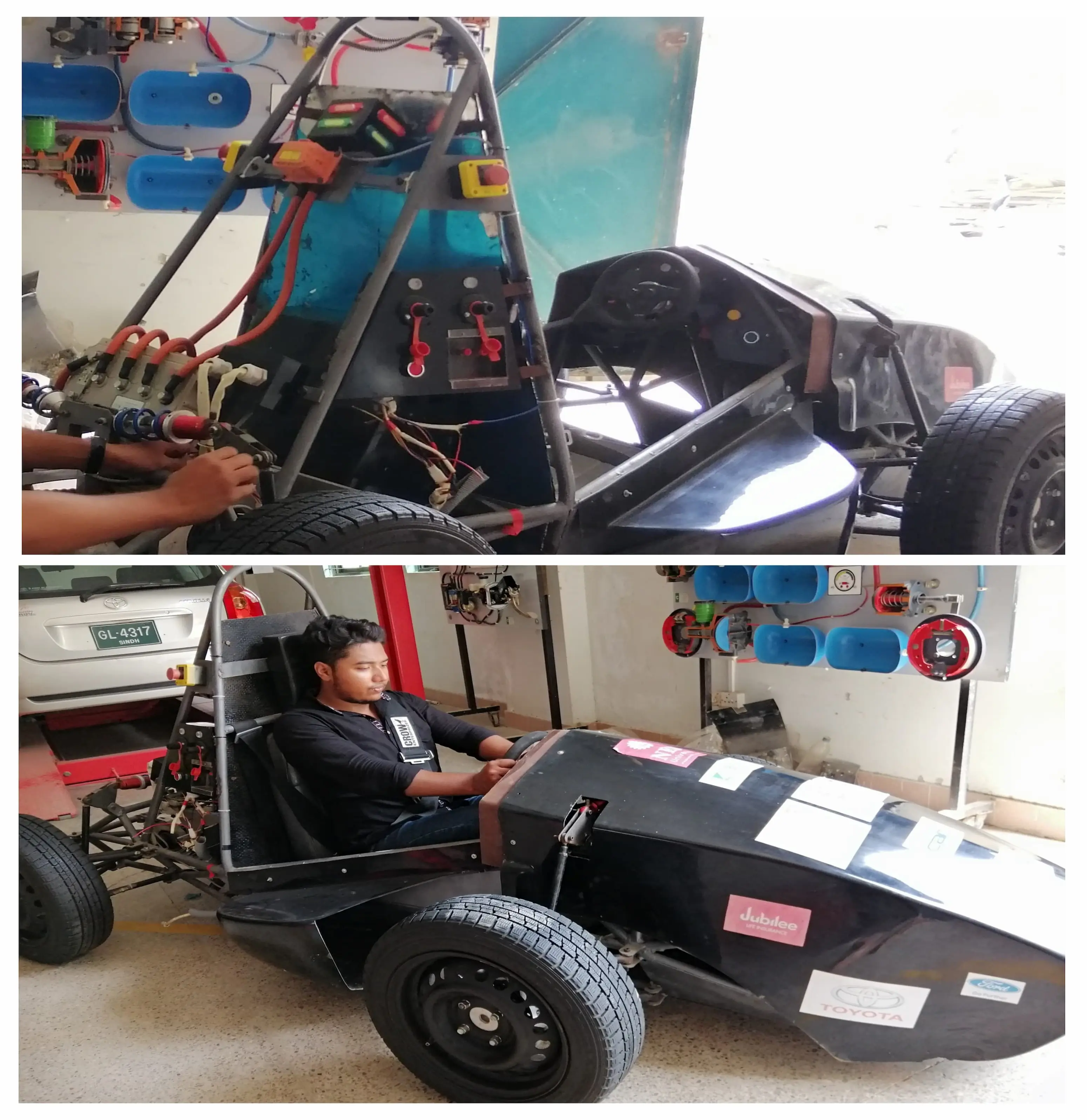 Formula Electric Car NED EEN